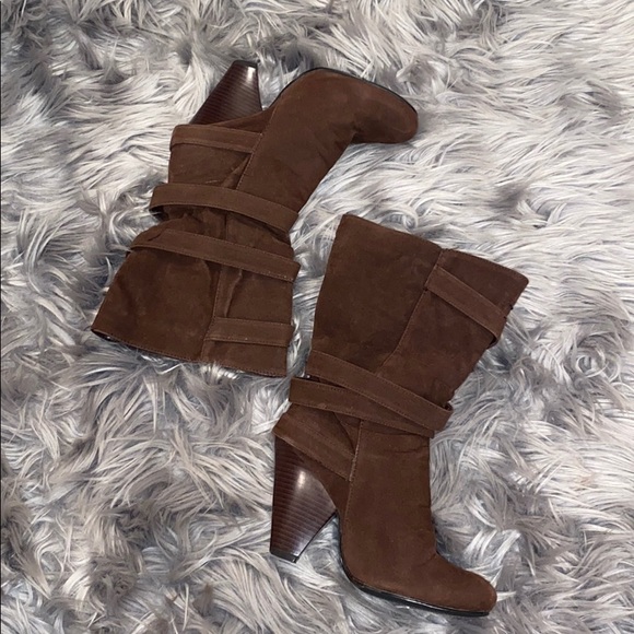 Brown Booties - Picture 2 of 2